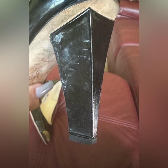 Jimmy Choo Peep toe with block heels - Picture 8 of 9